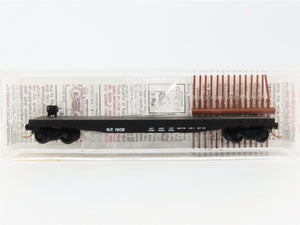N Scale Micro-Trains MTL 45230 WP Western Pacific 50' Flat Car 1908 RTR