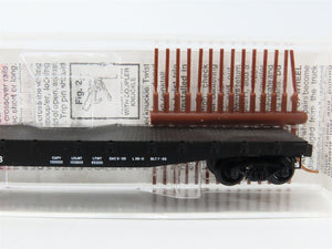 N Scale Micro-Trains MTL 45230 WP Western Pacific 50' Flat Car 1908 RTR