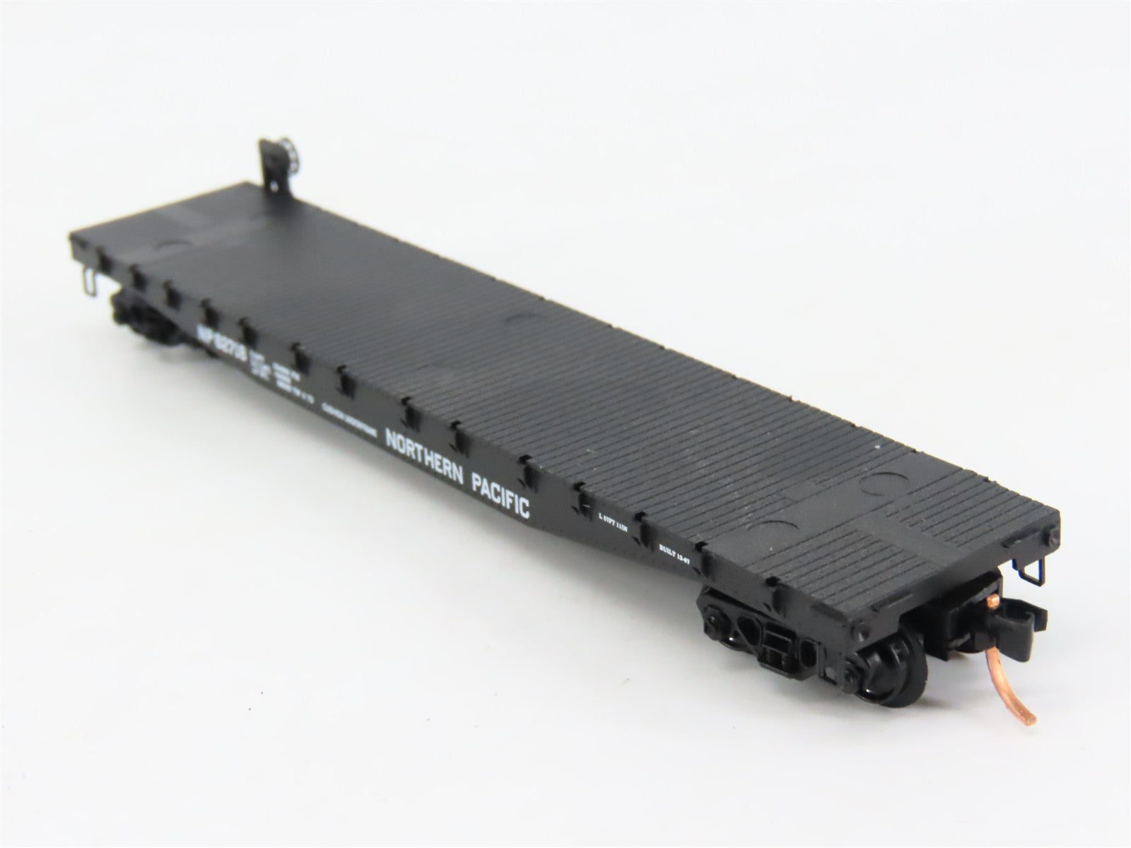 N Scale Micro-Trains MTL 45250 NP Northern Pacific 50' Flat Car 62718 RTR
