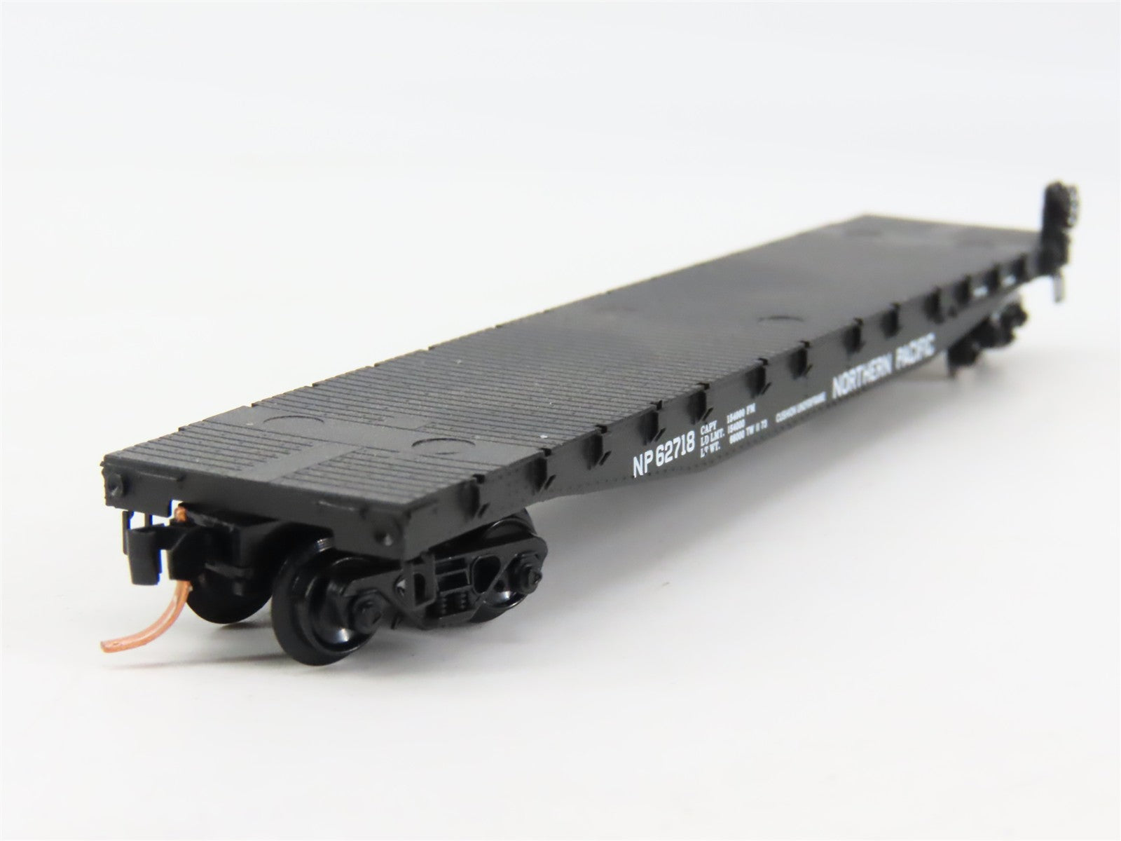 N Scale Micro-Trains MTL 45250 NP Northern Pacific 50' Flat Car 62718 RTR