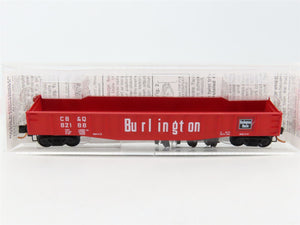 N Scale Micro-Trains MTL 46030 Chicago, Burlington & Quincy 50' Gondola RTR