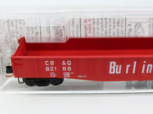 N Scale Micro-Trains MTL 46030 Chicago, Burlington & Quincy 50' Gondola RTR