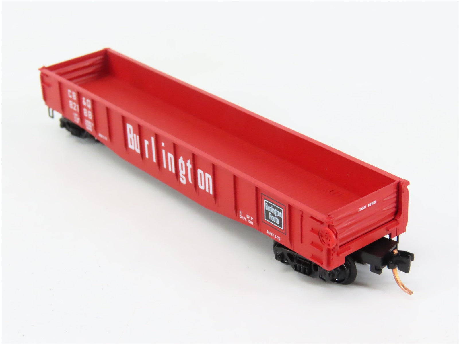 N Scale Micro-Trains MTL 46030 Chicago, Burlington & Quincy 50' Gondola RTR