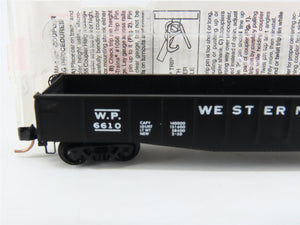 N Scale Micro-Trains MTL 46040 W.P. Western Pacific Gondola 6610 RTR