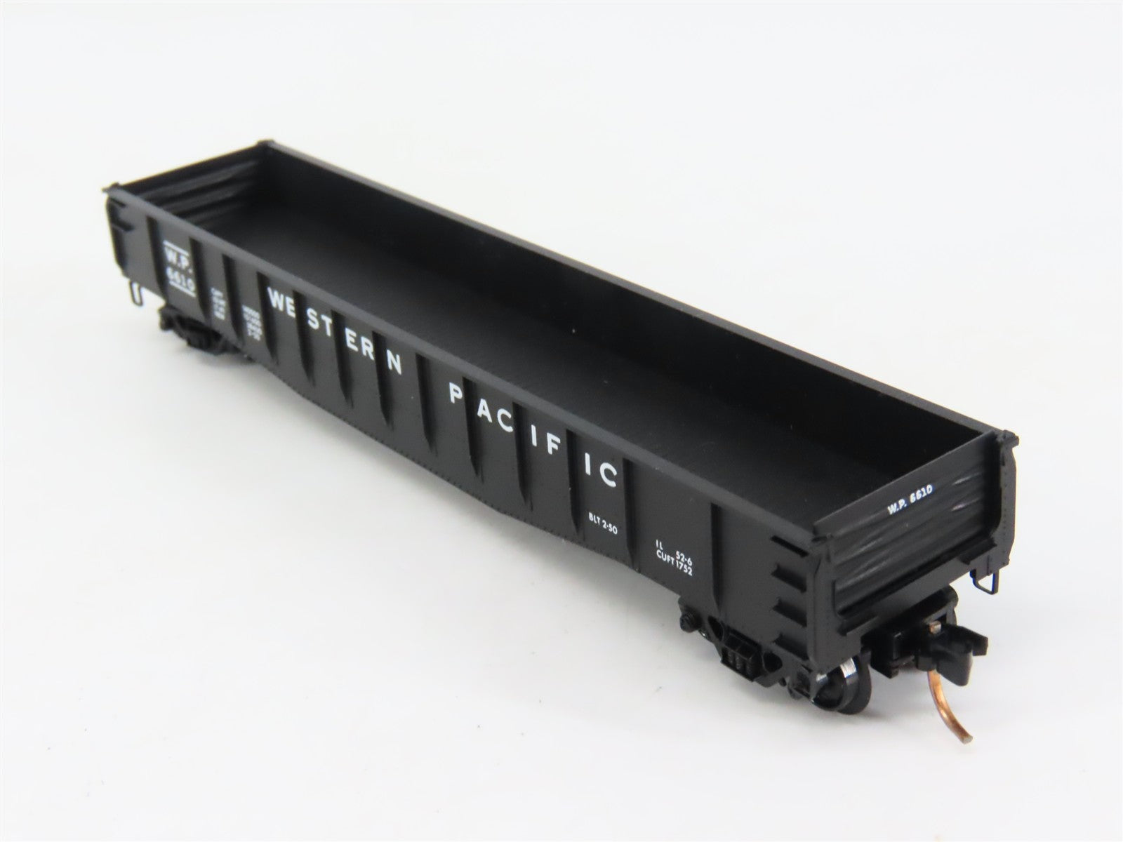 N Scale Micro-Trains MTL 46040 W.P. Western Pacific Gondola 6610 RTR