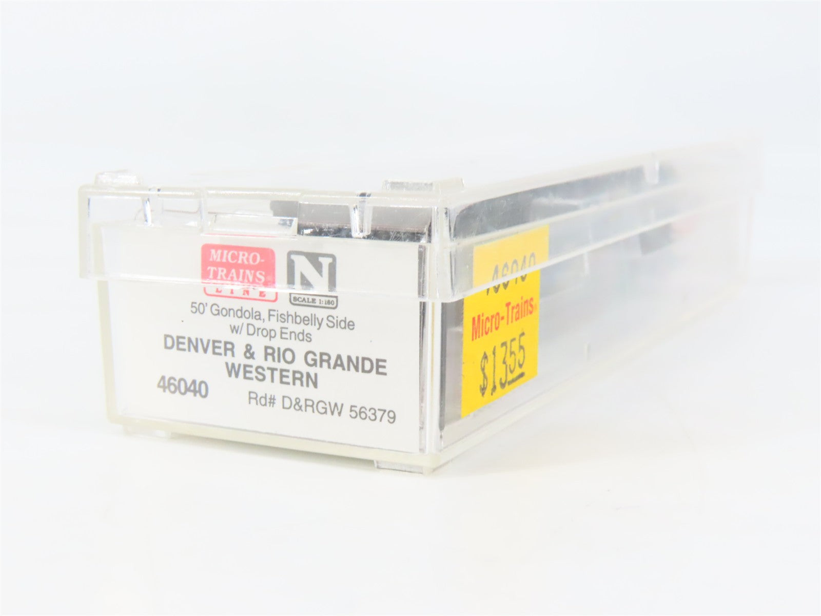 N Scale Micro-Trains MTL 46040 W.P. Western Pacific Gondola 6610 RTR