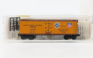 N Scale Micro-Trains MTL 47060 PFE Pacific Fruit Express 40' Reefer 19716 RTR