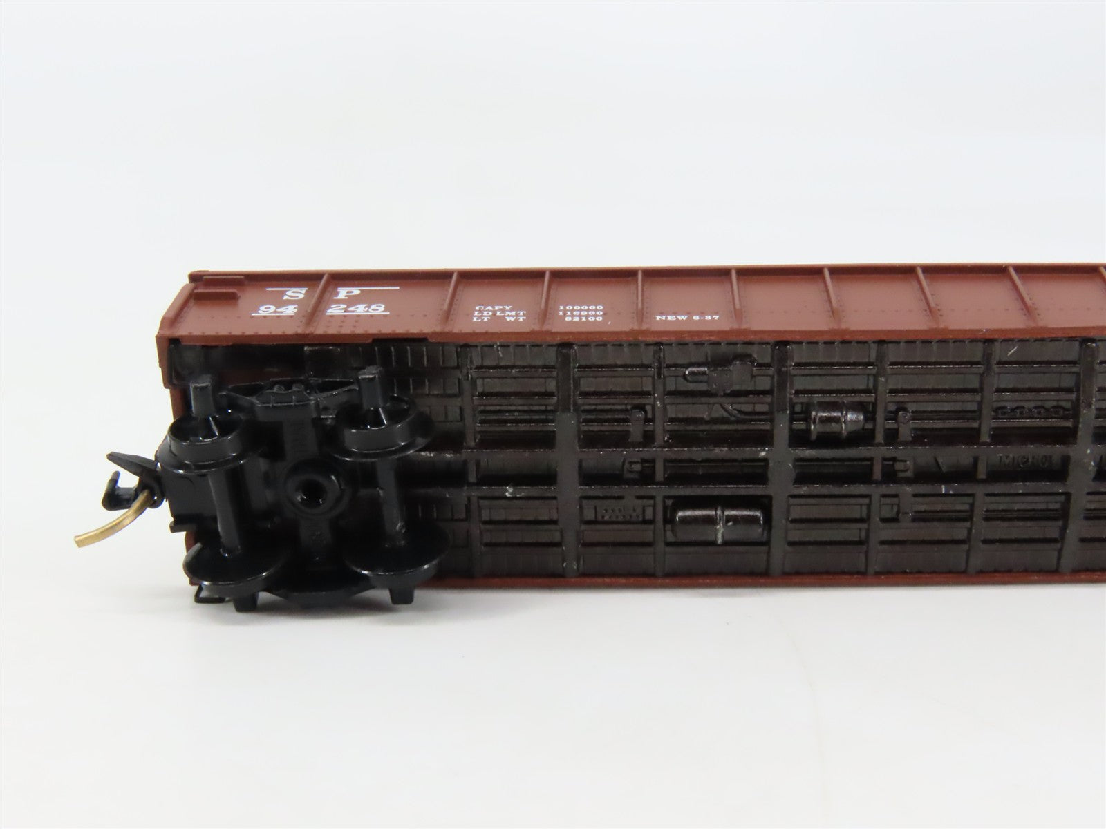 N Scale Micro-Trains MTL 48030 SP Southern Pacific 50' Drop-End Gondola RTR