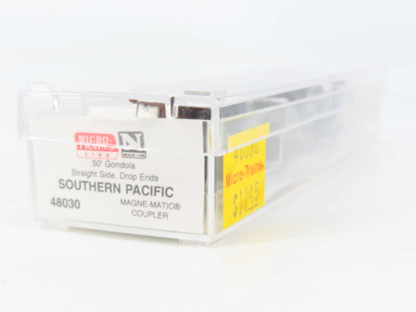 N Scale Micro-Trains MTL 48030 SP Southern Pacific 50' Drop-End Gondola RTR