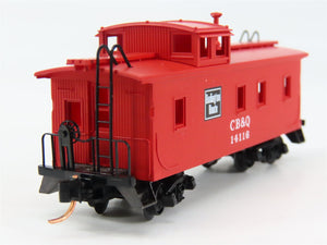 N Scale Micro-Trains MTL 51120 Chicago, Burlington & Quincy 34' Caboose RTR