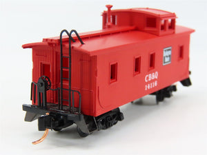 N Scale Micro-Trains MTL 51120 Chicago, Burlington & Quincy 34' Caboose RTR