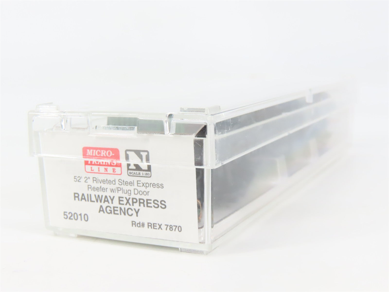 N Scale Micro-Trains MTL 52010 REX Railway Express Agency 52' Express Reefer RTR