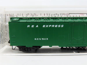 N Scale Micro-Trains MTL 52020 REA Express 52' Riveted Steel Express Reefer RTR