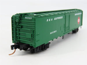 N Scale Micro-Trains MTL 52020 REA Express 52' Riveted Steel Express Reefer RTR