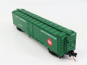 N Scale Micro-Trains MTL 52020 REA Express 52' Riveted Steel Express Reefer RTR