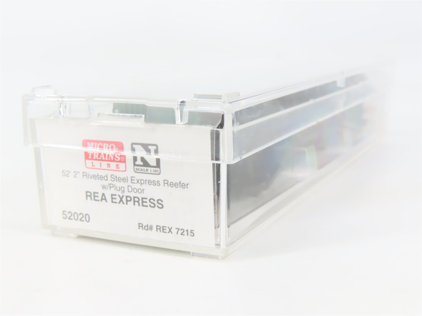 N Scale Micro-Trains MTL 52020 REA Express 52' Riveted Steel Express Reefer RTR