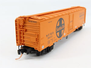 N Scale Micro-Trains MTL 52050 SFRD Santa Fe 52' Express Reefer 5033 RTR