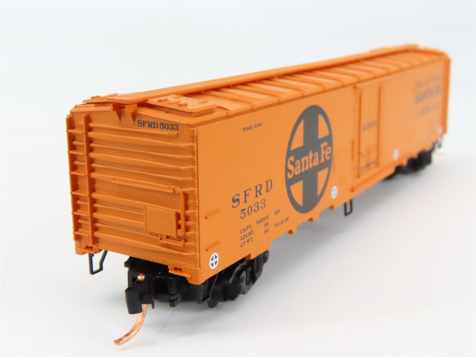 N Scale Micro-Trains MTL 52050 SFRD Santa Fe 52' Express Reefer 5033 RTR