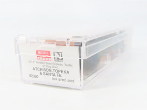 N Scale Micro-Trains MTL 52050 SFRD Santa Fe 52' Express Reefer 5033 RTR