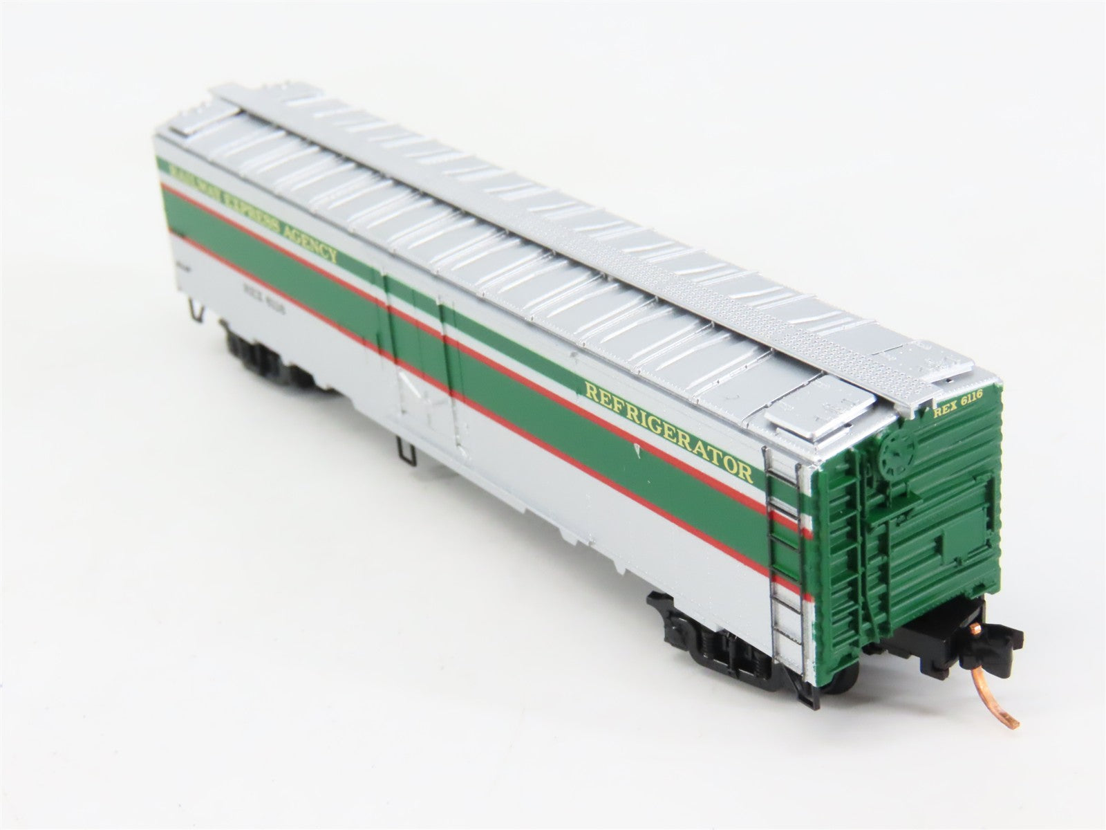 N Scale Micro-Trains MTL 52080 REX Railway Express Agency Reefer 6116 RTR
