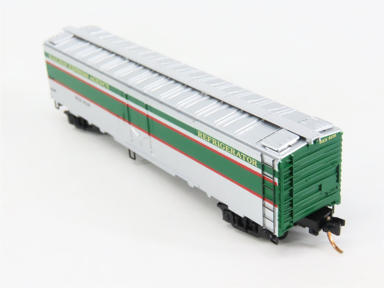 N Scale Micro-Trains MTL 52080 REX Railway Express Agency Reefer 6116 RTR