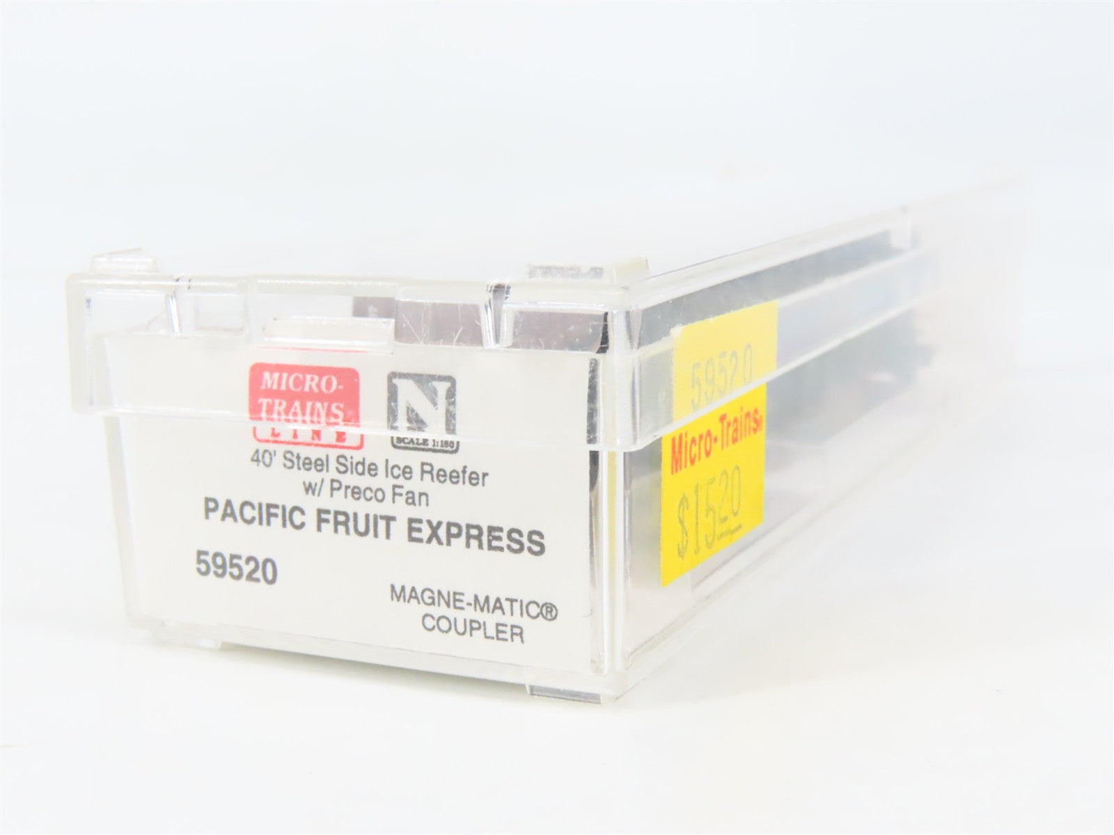 N Scale Micro-Trains MTL 59520 PFE Pacific Fruit Express 40' Reefer 41507 RTR