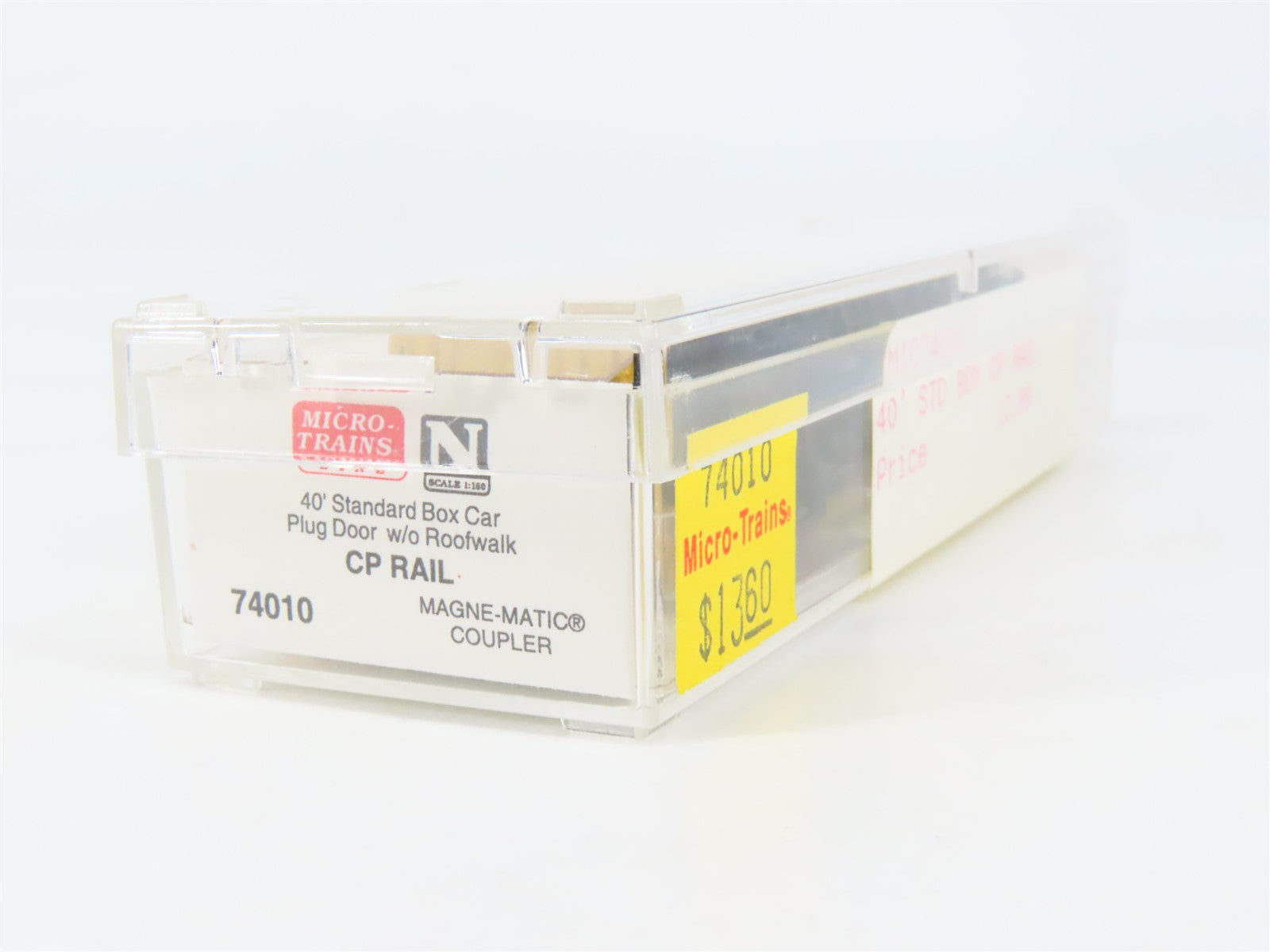 N Scale Micro-Trains MTL 74010 CP Canadian Pacific 40' Plug Door Box Car RTR