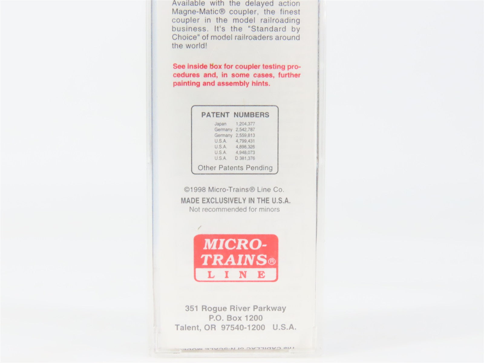 N Scale Micro-Trains MTL 74030 GN Great Northern 40' Box Car 6646 RTR