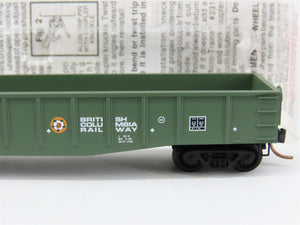 N Scale Micro-Trains MTL 105050 British Columbia Railway 50' Gondola RTR