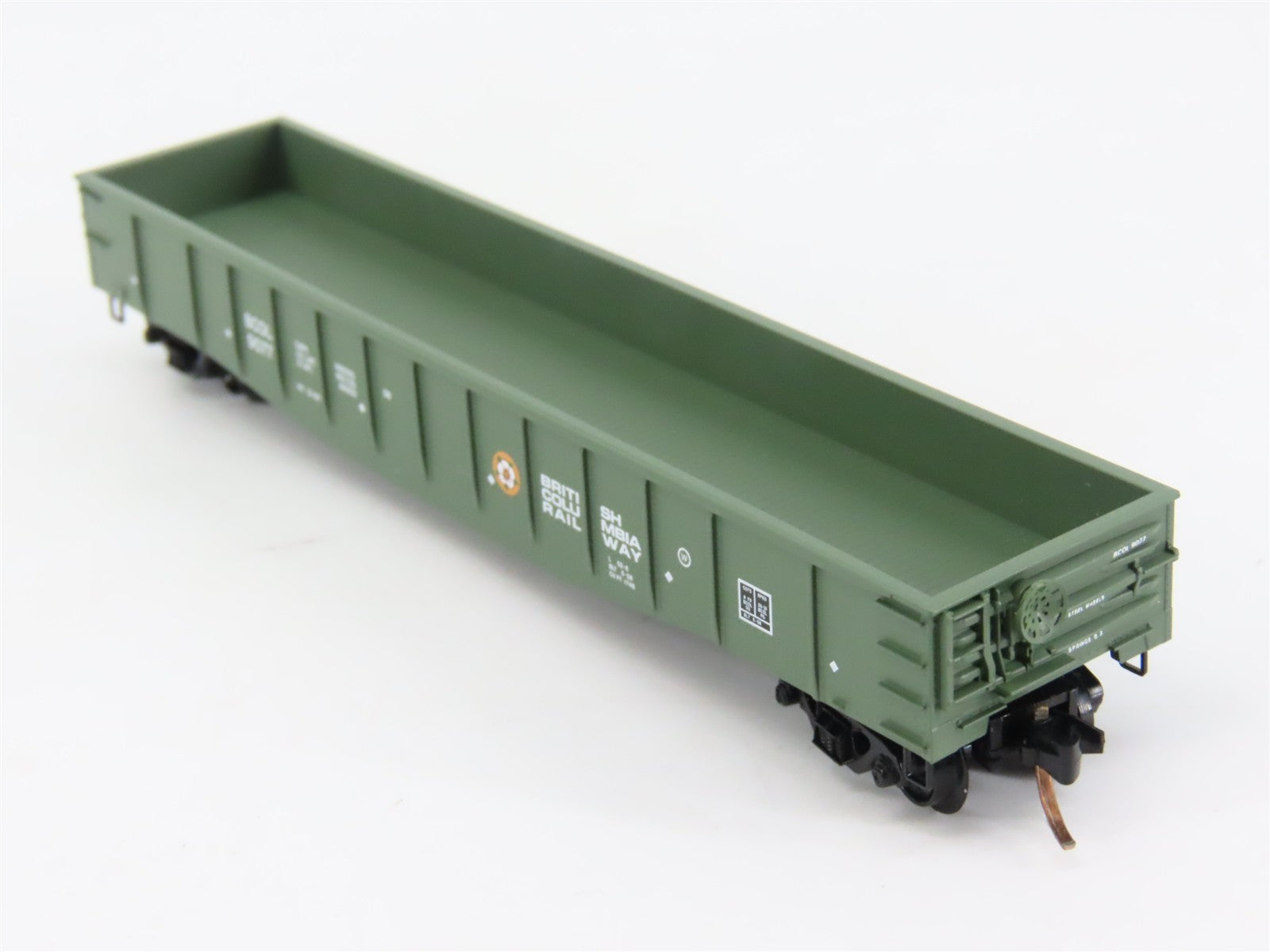 N Scale Micro-Trains MTL 105050 British Columbia Railway 50' Gondola RTR