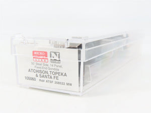 N Scale Micro-Trains MTL 105060 Atchison, Topeka & Santa Fe 50' Gondola RTR