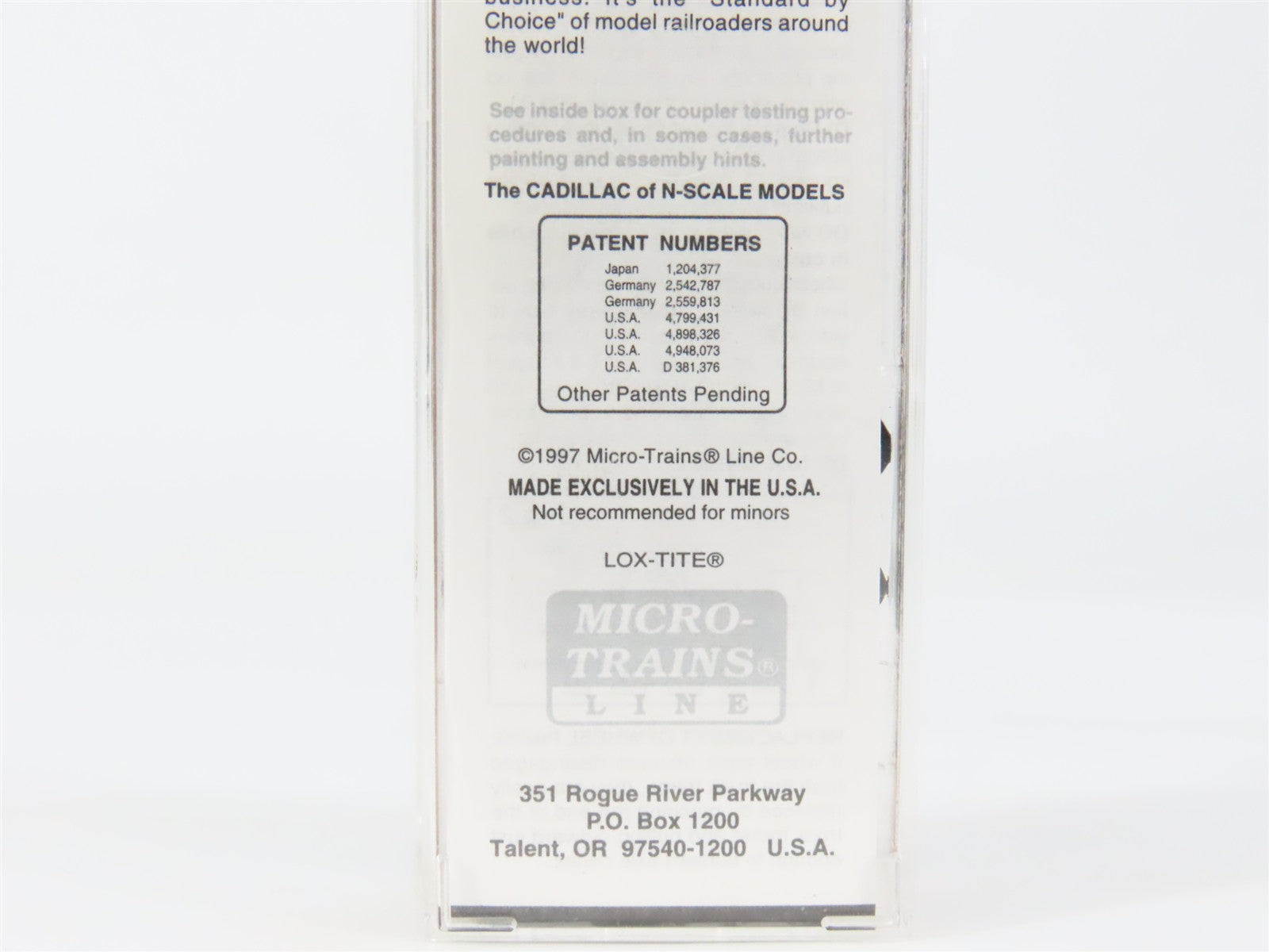 N Scale Micro-Trains MTL 23140 C.P. Canadian Pacific 40' Box Car 290262 RTR
