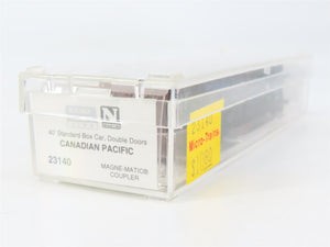 N Scale Micro-Trains MTL 23140 C.P. Canadian Pacific 40' Box Car 290262 RTR