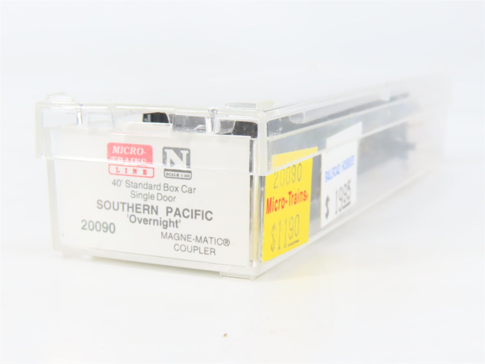 N Scale Micro-Trains MTL 20090 SP Southern Pacific 40' Box Car 163324 RTR