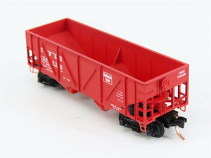 N Scale Micro-Trains MTL 57020 Chicago, Burlington & Quincy 33' 2-Bay Hopper RTR