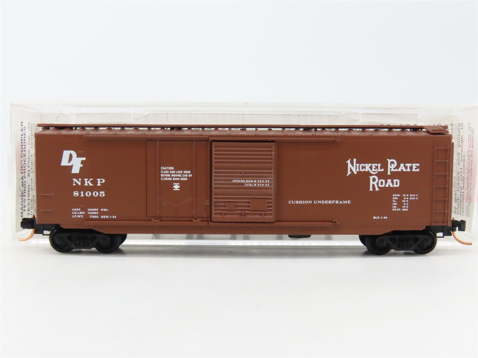 N Scale Micro-Trains MTL 32080 NKP Nickel Plate Road 50' Box Car 81005 RTR