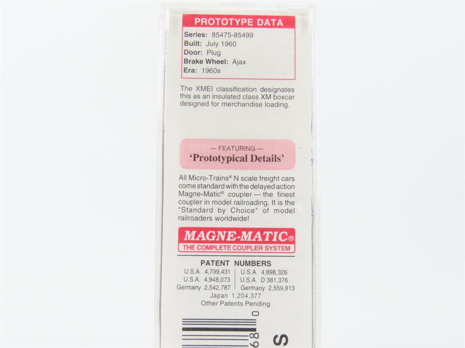 N Scale Micro-Trains MTL 32080 NKP Nickel Plate Road 50' Box Car 81005 RTR