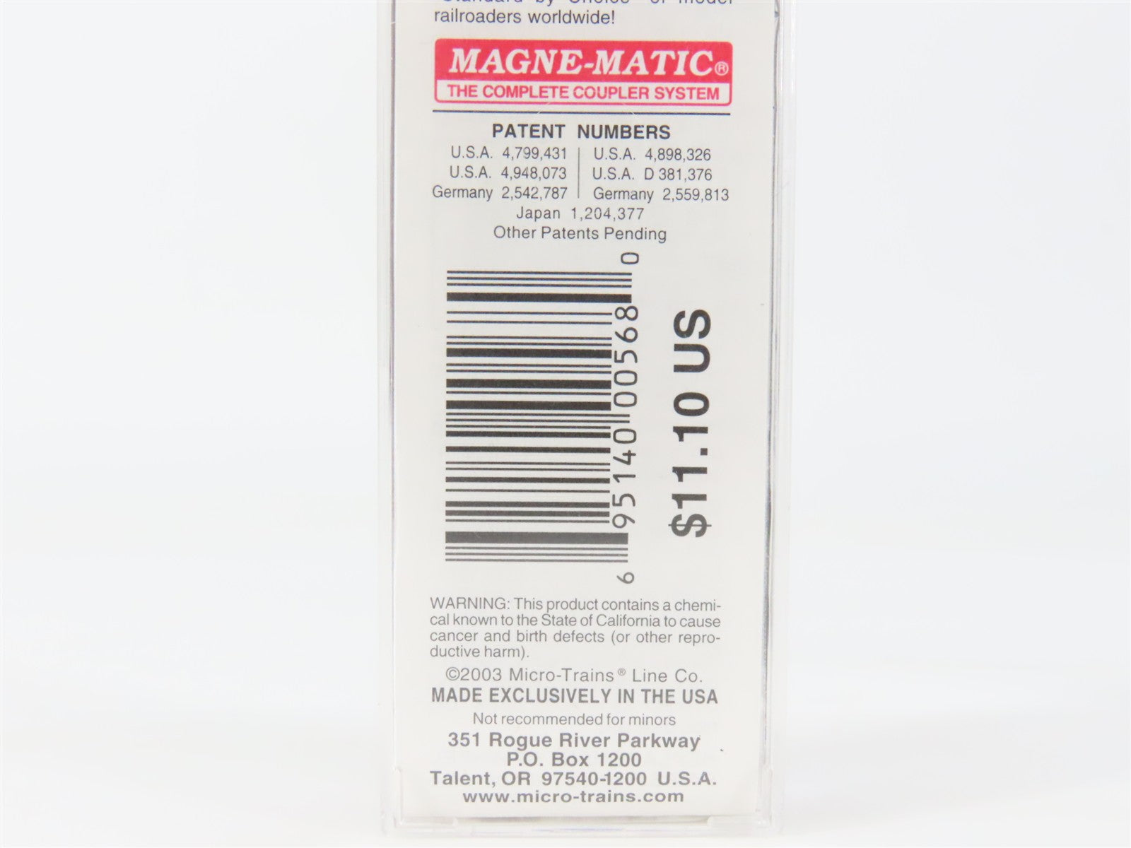 N Scale Micro-Trains MTL 32080 NKP Nickel Plate Road 50' Box Car 81005 RTR