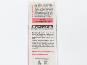 N Scale Micro-Trains MTL 32190 NH New Haven 50' Box Car 40602 RTR