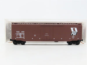 N Scale Micro-Trains MTL 32260 PGE Pacific Great Eastern 50' Box Car 4521 RTR