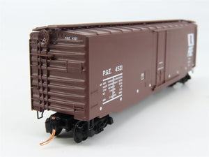 N Scale Micro-Trains MTL 32260 PGE Pacific Great Eastern 50' Box Car 4521 RTR