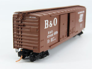 N Scale Micro-Trains MTL 34070 B&O Baltimore & Ohio 50' Box Car 471415 RTR