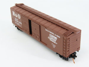 N Scale Micro-Trains MTL 34070 B&O Baltimore & Ohio 50' Box Car 471415 RTR