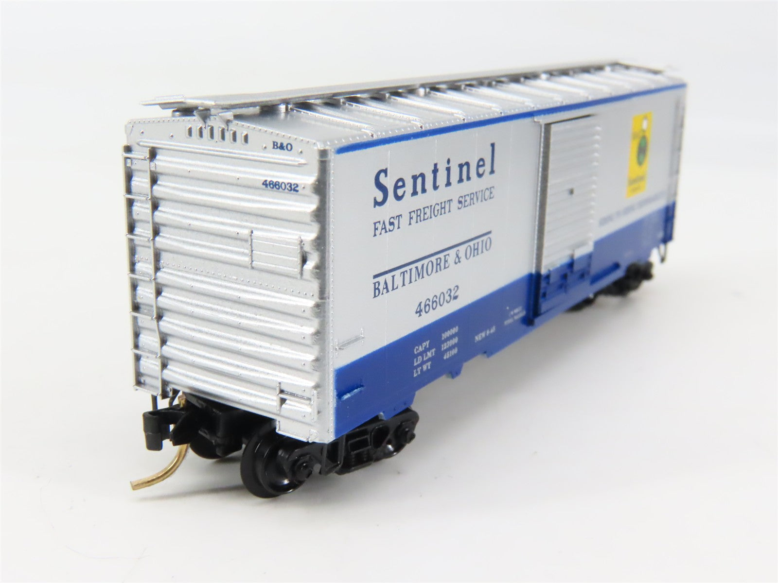 N Scale Micro-Trains MTL 20256 B&O Baltimore & Ohio 40' Box Car 466032 RTR