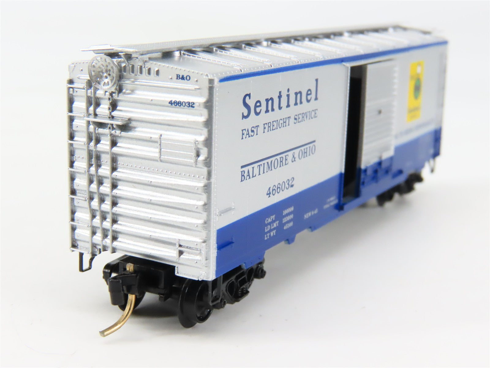 N Scale Micro-Trains MTL 20256 B&O Baltimore & Ohio 40' Box Car 466032 RTR