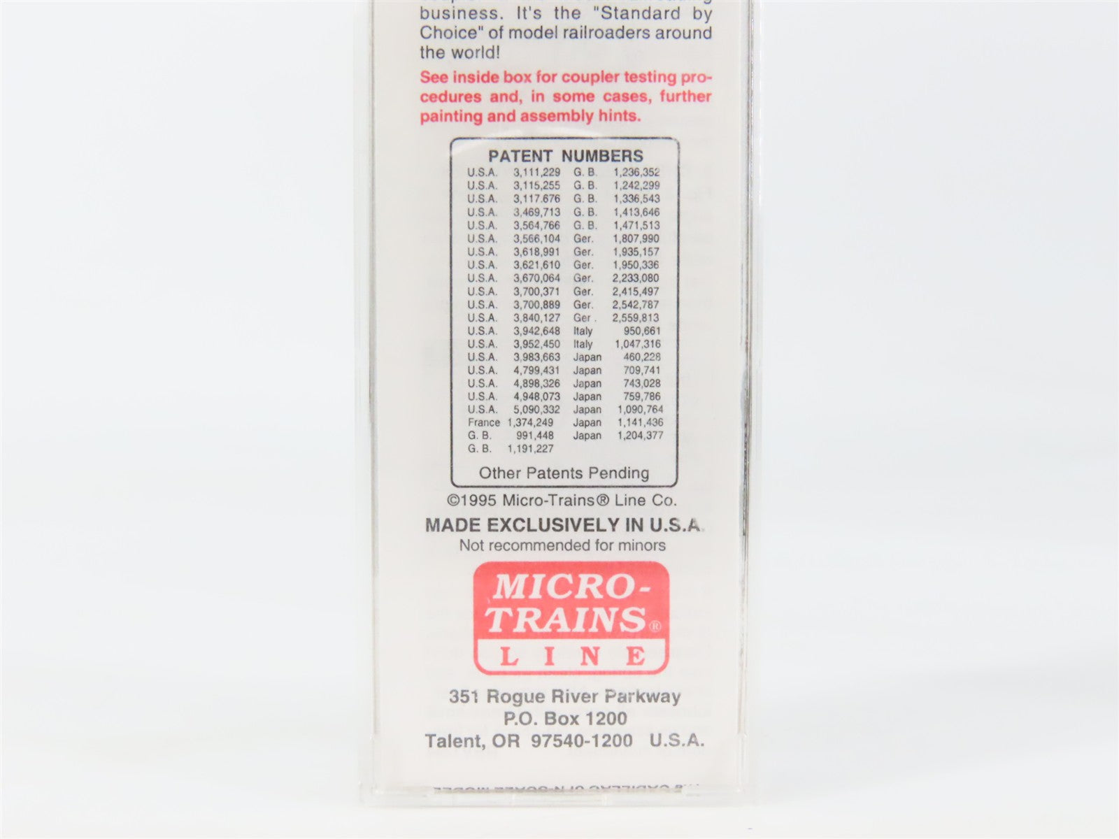 N Scale Micro-Trains MTL 20256 B&O Baltimore & Ohio 40' Box Car 466032 RTR