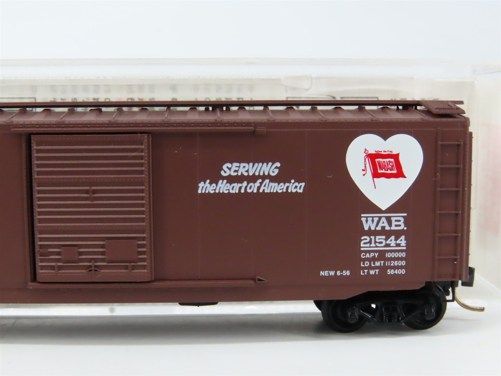 N Scale Micro-Trains MTL 31150 WAB Wabash 50' Box Car 21544 RTR