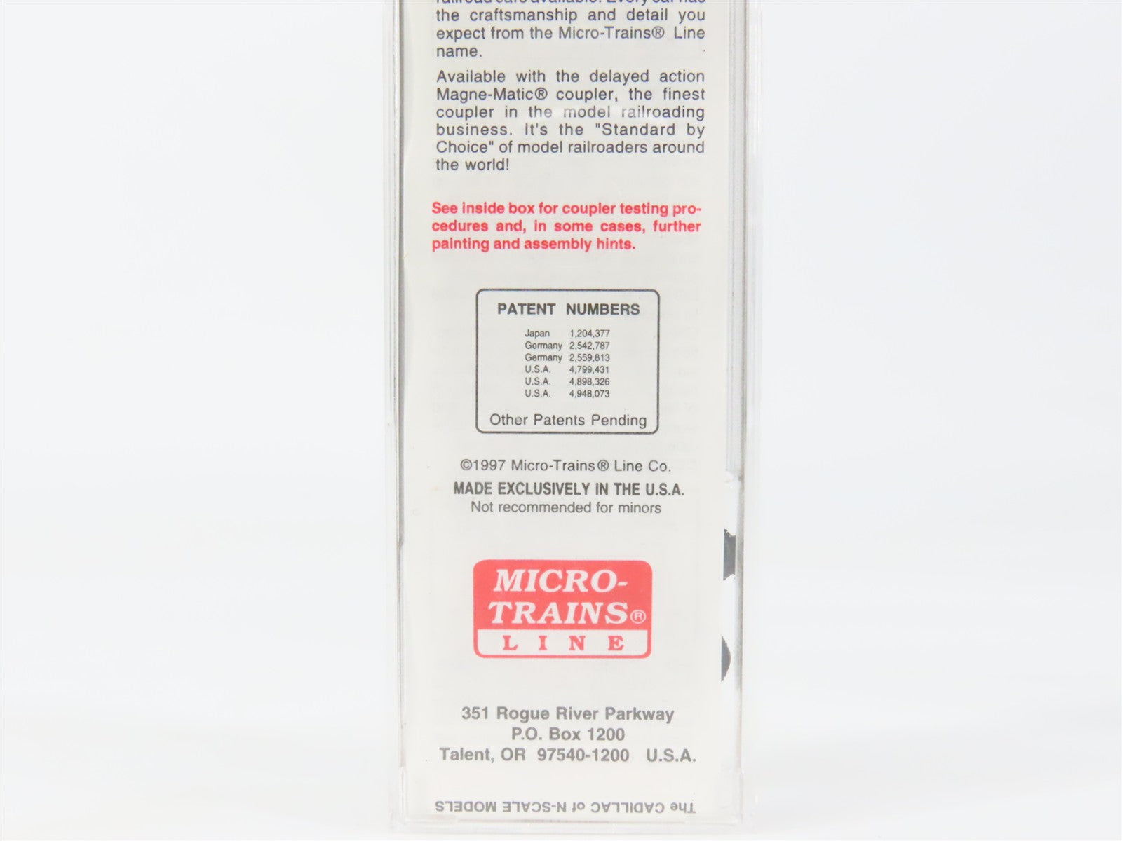 N Scale Micro-Trains MTL 31280 CG Central of Georgia 50' Box Car 1570 RTR