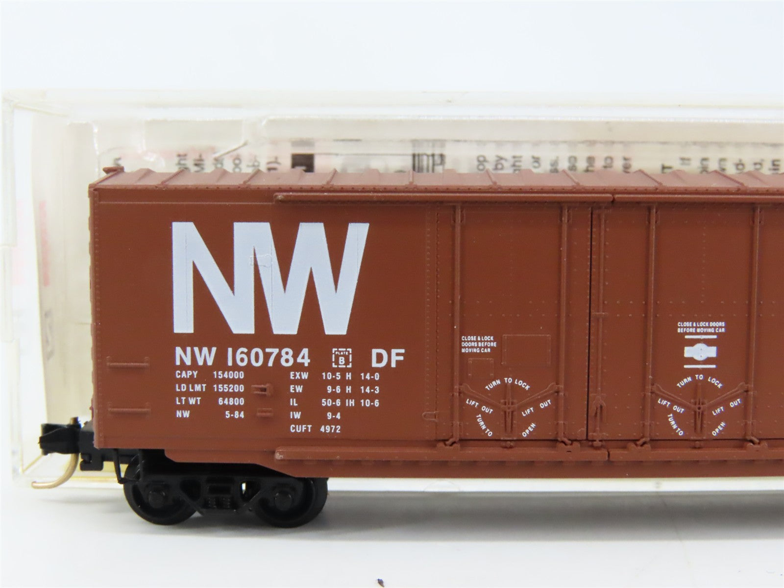 N Scale Micro-Trains MTL 75030 NW Norfolk & Western 50' Box Car 160784 RTR