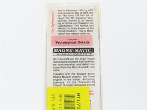 N Scale Micro-Trains MTL 75030 NW Norfolk & Western 50' Box Car 160784 RTR